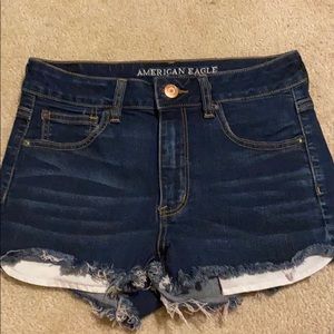 American Eagle Hi-Rise Shortie size 8